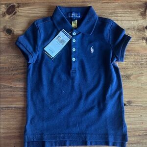 Polo by Ralph Lauren Kids Dark Blue Polo Shirt